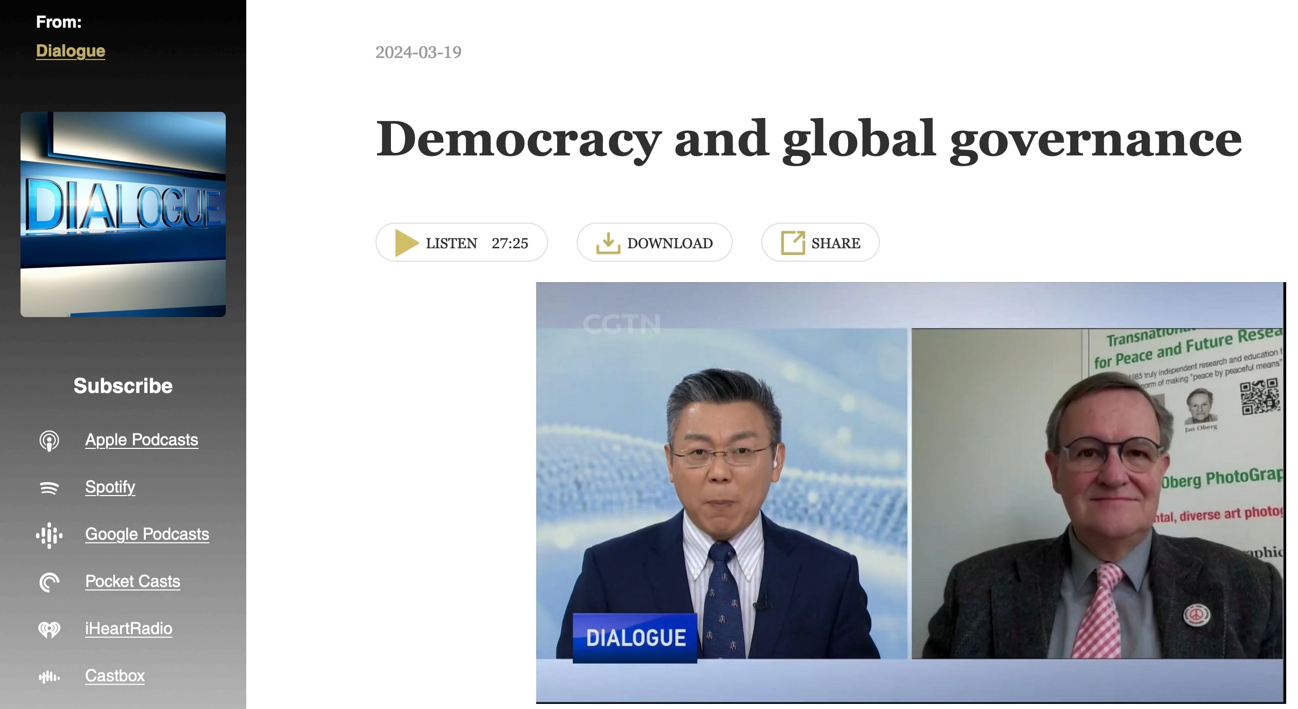 CGTN-Demo