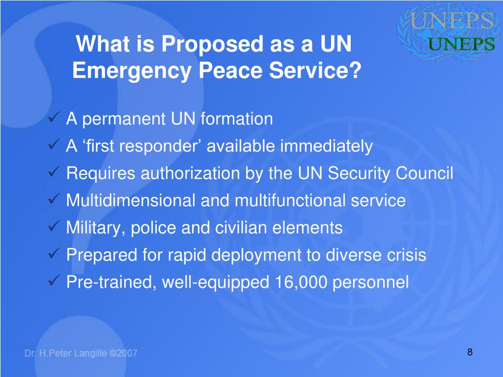 what-is-proposed-as-a-un-emergency-peace-service-l