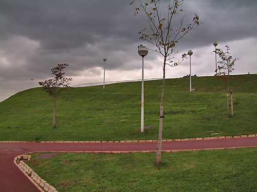Bilbao Hill & Stairs # 1 © 2005 Jan Oberg, TFF