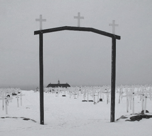 The old churchyard in Nuuk @ Jan Oberg, TFF 2005